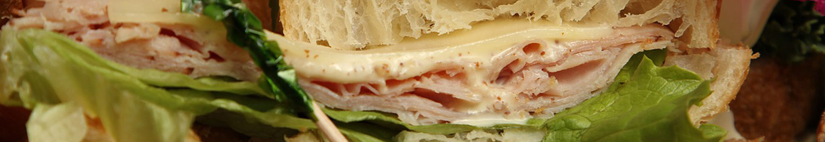 Eating Deli Sandwich Cafe at Starving Artists Cafe & Deli restaurant in Louisville, KY.